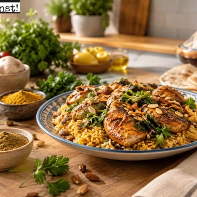 Ein Beispiel für arabische Gewürzküche zuhause