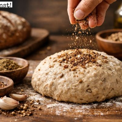 Brotgewürz richtig im Teig verwenden