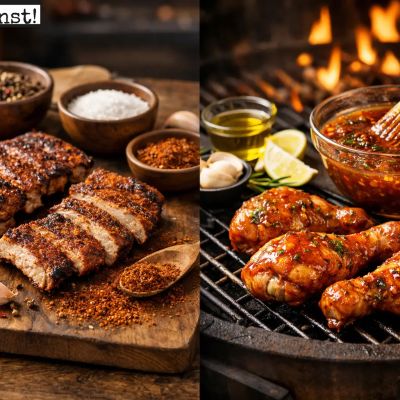 Trockenmarinade versus Flüssigmarinade beim Grillen