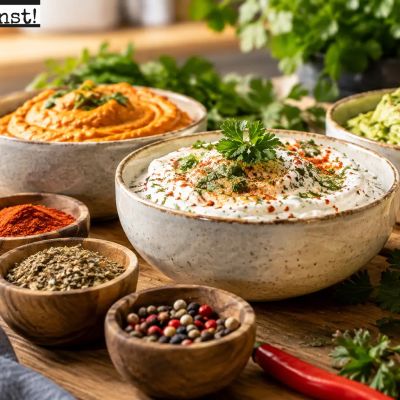 Welche Gewürze für Dips? So wird's aromatisch