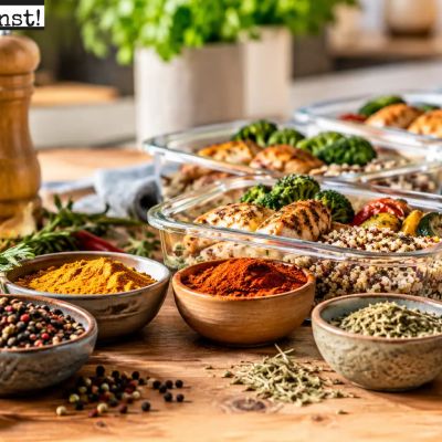 Beispiel Gewürze für Meal Prep richtig nutzen