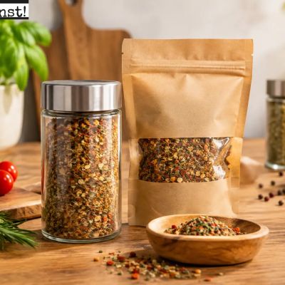 Gewürzglas Nachfüllbeutel für frische Aromen