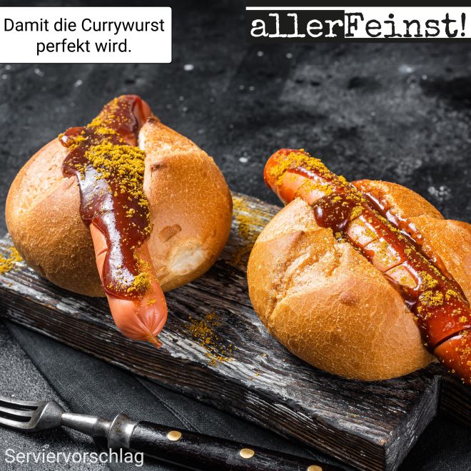Currywurstgewürz - Das Beste Currypulver für Sauce und Topping - Gewürzzubereitung - 100g