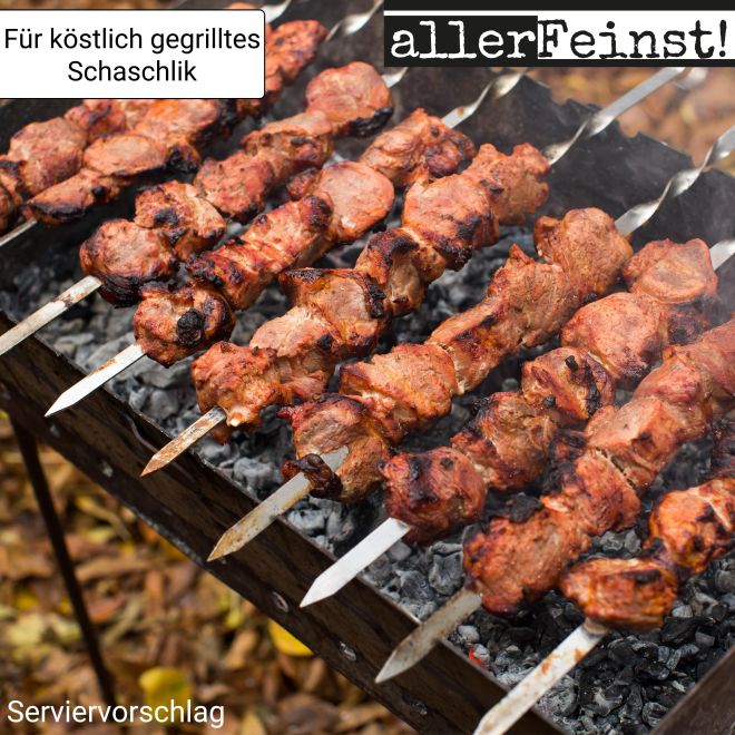 Schaschlik Gewürz - Premium Schaschlyk Würzmischung gemahlen - Für Fleischspieße, Grillfleisch, Schaschliktopf und mehr - 100g