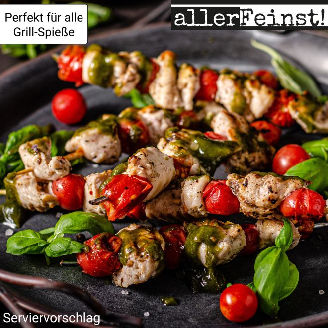 Schaschlik Gewürz - Premium Schaschlyk Würzmischung gemahlen - Für Fleischspieße, Grillfleisch, Schaschliktopf und mehr - 100g