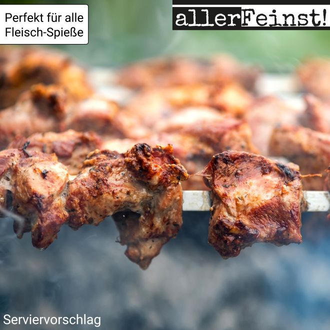 Schaschlik Gewürz - Premium Schaschlyk Würzmischung gemahlen - Für Fleischspieße, Grillfleisch, Schaschliktopf und mehr - 100g