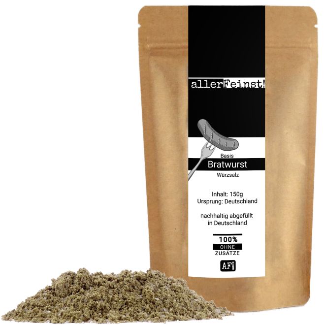 Koření na klobásy - základní kořenící sůl pro chutné grilované klobásy - 150g