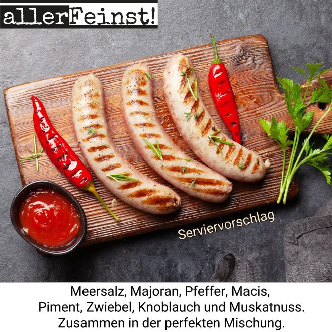 Koření na klobásy - základní kořenící sůl pro chutné grilované klobásy - 150g
