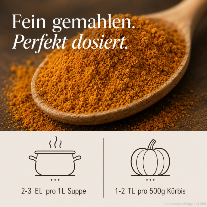 Premium Pumpkin Spice - Hochwertige Kürbis Gewürzzubereitung für Pumpkin Pie, Kürbissuppe, Ofenkürbis und vieles mehr - 100 g
