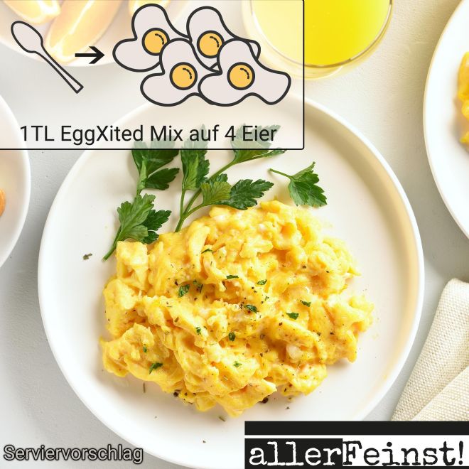 Koření na míchaná vejce - EggXited - Příprava koření např. na omelety, vaječné pokrmy, míchaná vejce - 150g