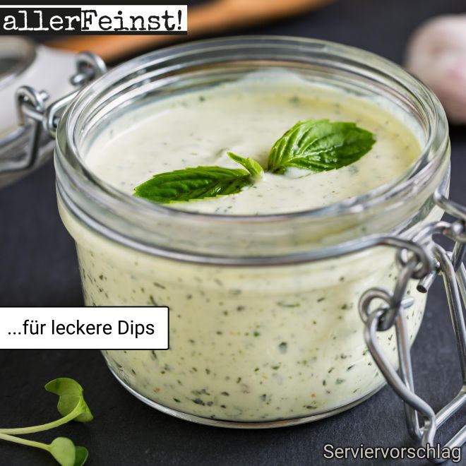 Premium Bruschetta Grün Gewürzzubereitung für Dips, Aufstriche, Saucen, Salate, Antipasti, Grillgewürze - 70g