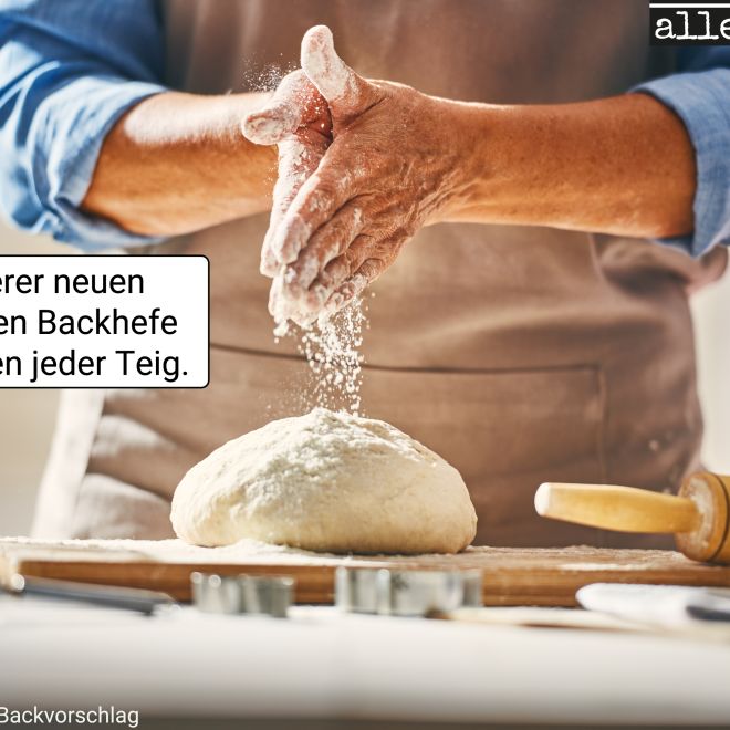 Trockenhefe - feinkörnige Premium Trockenhefe / Backhefe Germ Yeast für z.B. Ciabatta, Pizzateig, Kuchen, Gebäck, uvm - 150g