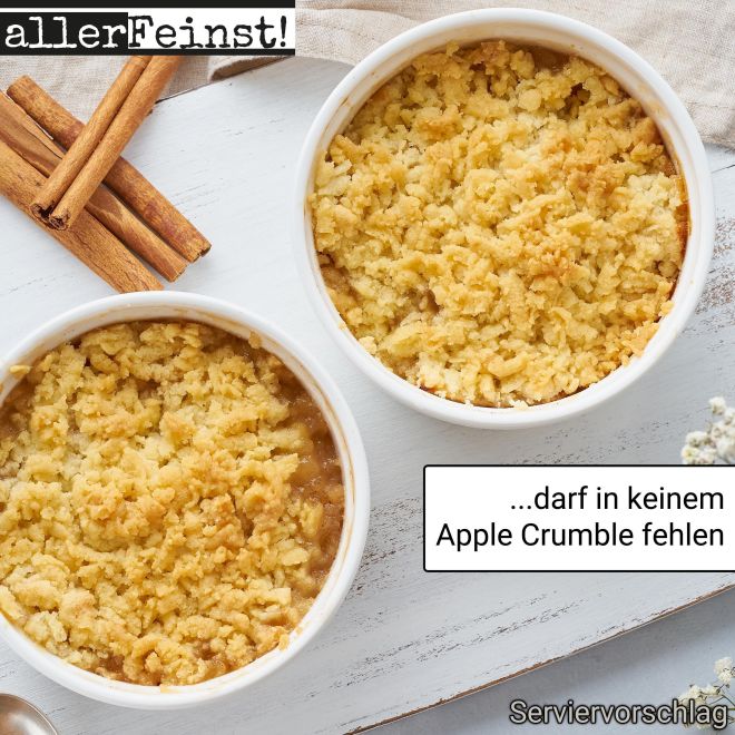 Apfelkuchen Gewürz ohne Zuckerzusatz für Apfel, Kuchen, Gewürzkuchen, Oatmeal, Porridge und mehr - 100g