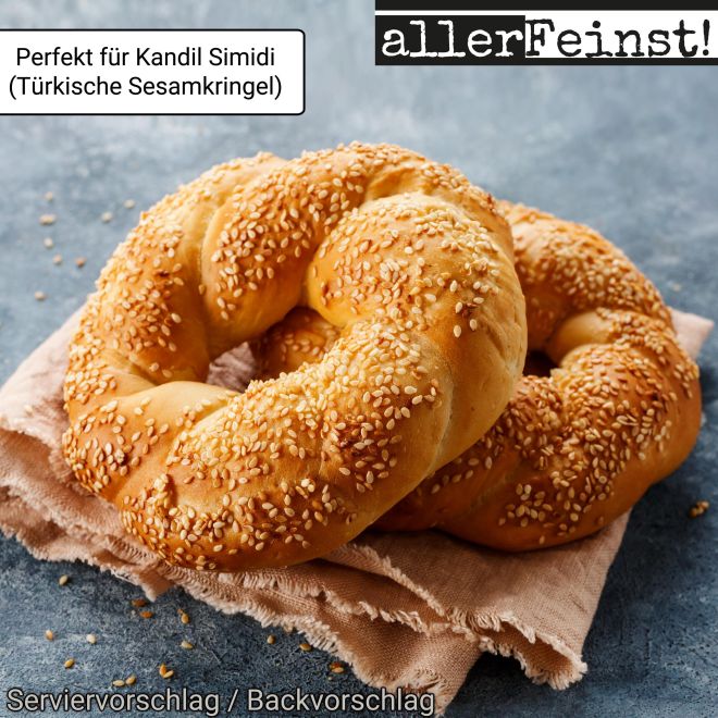 Mahlep Steinweichselkerne-Pulver - Steinweichsel Mahlab Mahleb Felsenkirsche gemahlen - Tsoureki Gewürz (Griechisches Osterbrot) - 100g