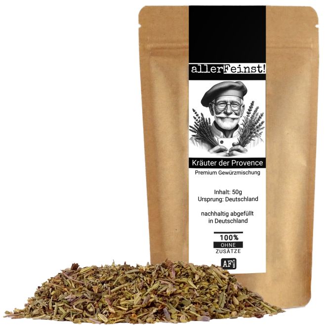 Kräuter der Provence - für französische Gerichte, Kräuter Gewürzmischung - 50g