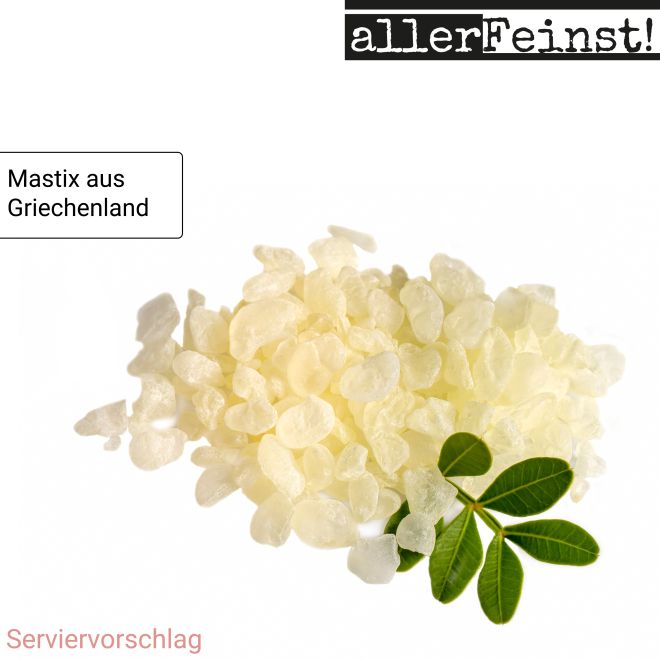 Premium Mastix Tränen | griechisches Naturharz | Mastic Gum - für z.B. Tsoureki Griechisches Osterbrot | Perfekt zum backen - 9 g