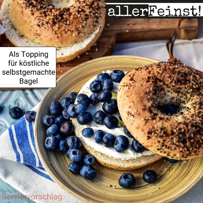 Bagel & Stulle - Seasoning für Brot, Stullen, Bagels, Brötchen, Avocado, Salat Topping und mehr - 100g