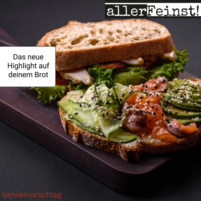 Bagel & Stulle - Seasoning für Brot, Stullen, Bagels, Brötchen, Avocado, Salat Topping und mehr - 100g