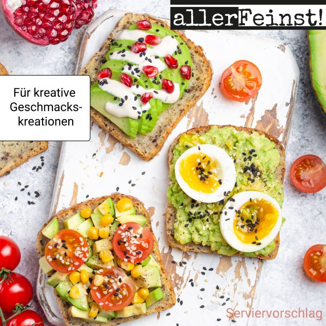 Bagel & Stulle - Seasoning für Brot, Stullen, Bagels, Brötchen, Avocado, Salat Topping und mehr - 100g