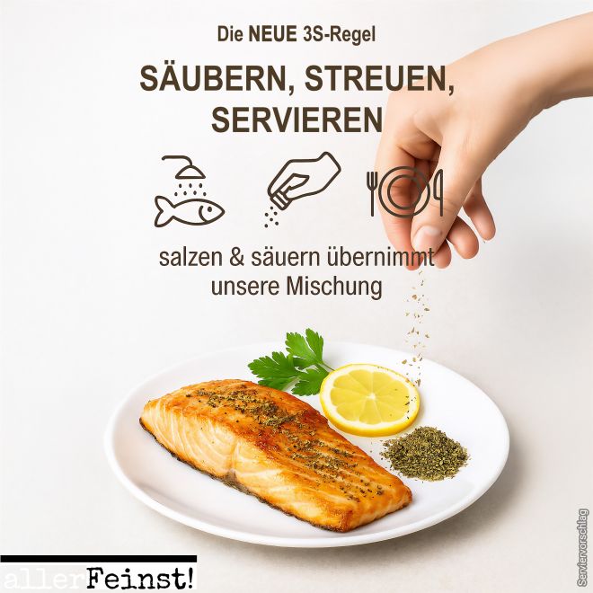 Premium Fisch & Scampi Gewürz | Gourmet Gewürzzubereitung | Fischgewürz für Seafood, Meeresfrüchte, Garnelen, Lachs, etc. - 100g