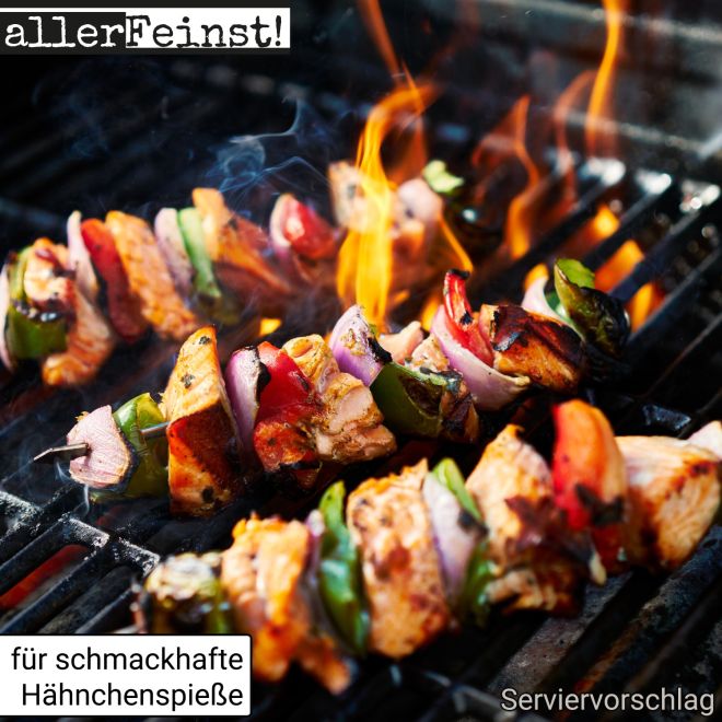Premium Brathähnchen Gewürz - Mega Mega Chicken - köstliches Hähnchen Gewürzsalz für Marinaden, Wings und mehr - 400g
