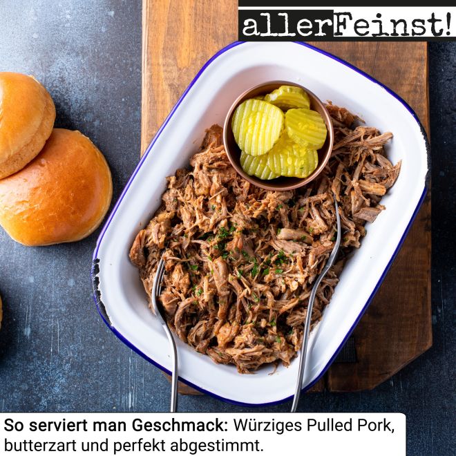 Pulled Pork - Rauchige Premium Rub Würzmischung - hochwertige Trockenmarinade - 150g