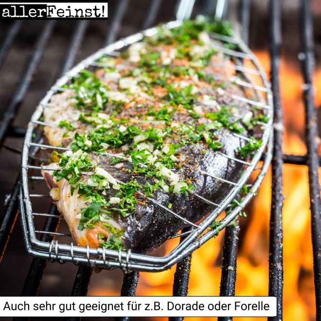 Flammlachs Gewürz - Premium Würzmischung für skandinavischer Feuerlachs, Holzbrettlachs, Fisch - nach finnischer Art - ohne Glutamat - 125g
