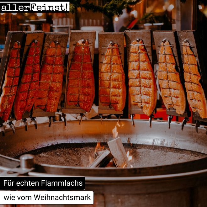 Flammlachs Gewürz - Premium Würzmischung für skandinavischer Feuerlachs, Holzbrettlachs, Fisch - nach finnischer Art - ohne Glutamat - 125g