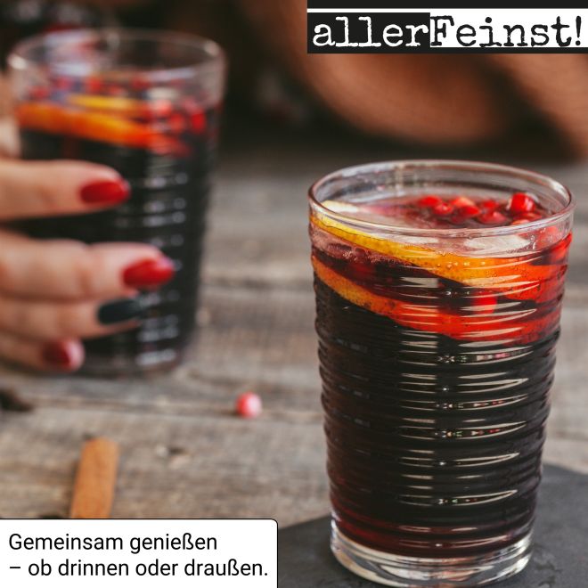 Mein Lieblings-Punsch | Premium Gewürzmischung mit Ceylon-Zimt, Orange & Sternanis für Glühwein, Punsch & Heißgetränke - 125g