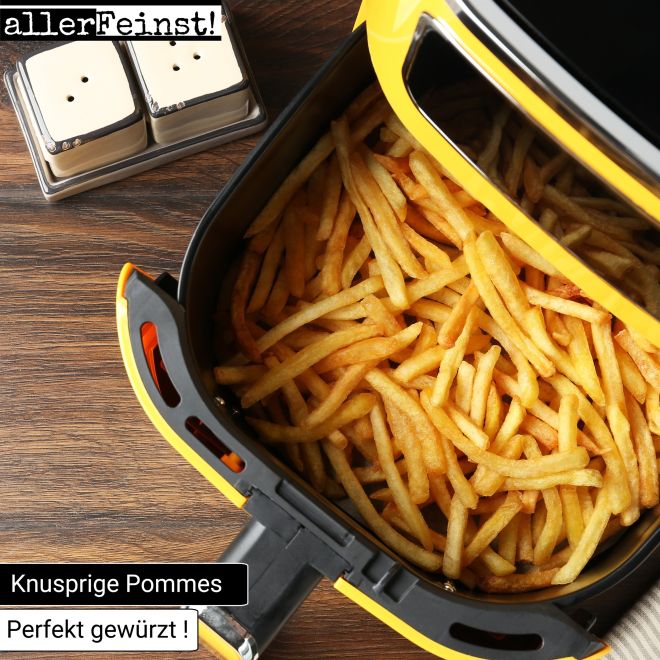 Air Fry Wunder | Premium Würzsalz für Heißluftfritteusen | Knusprige Pommes, Gemüse & Snacks | Ohne Zusätze - 150g