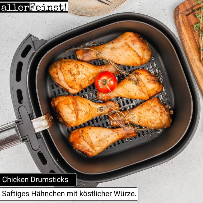 Air Fry Wunder | Premium Würzsalz für Heißluftfritteusen | Knusprige Pommes, Gemüse & Snacks | Ohne Zusätze - 150g