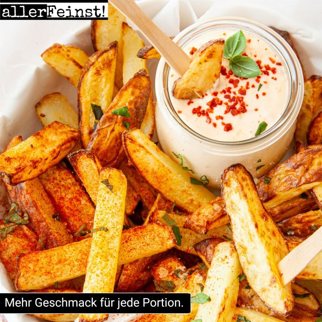 Air Fry Wunder | Premium Würzsalz für Heißluftfritteusen | Knusprige Pommes, Gemüse & Snacks | Ohne Zusätze - 150g