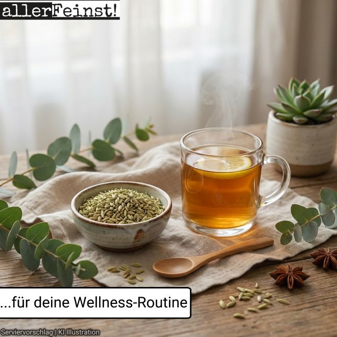 Fenchelsamen Ganz - Aromatisch & Würzig | Foeniculum vulgare | Intensiv anisartiger Geschmack | Gewürz für Küche, Tee & mehr - 100g
