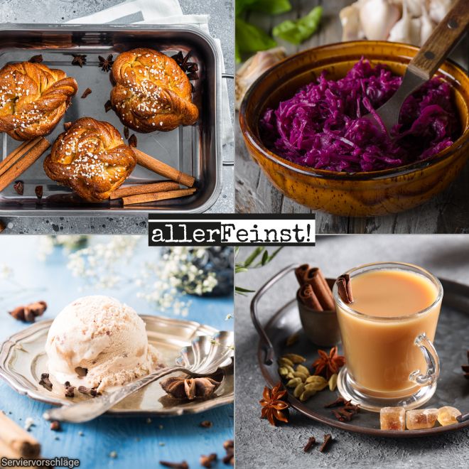 Ganze Gewürznelken | intensives Nelken Aroma für Rotkohl, Wild, Glühwein, Chai, Gebäck, und Marinaden - aromatisches Gewürz für süße und herzhafte Rezepte - 60g