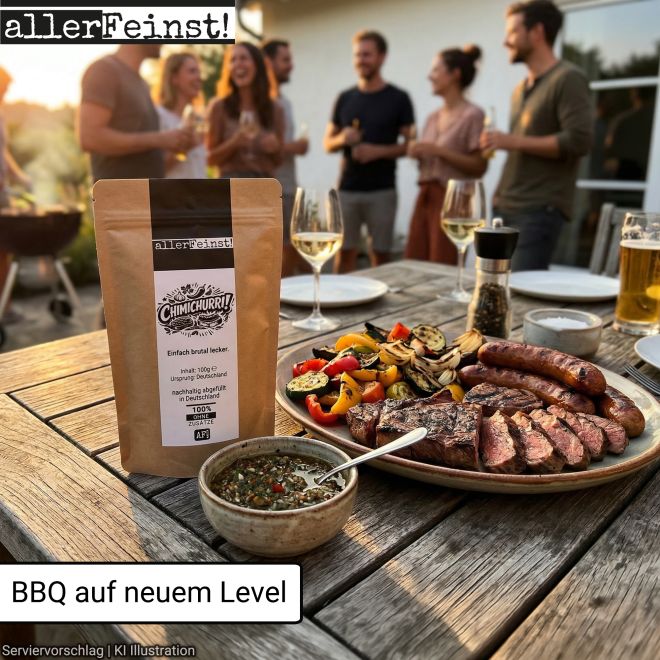Chimichurri Gewürz aromatische Gewürzzubereitung für Steak Grillgemüse Marinaden Dips Kräuterbutter und BBQ - 100g