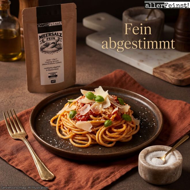 Meersalz fein aus Bonaire | Naturbelassenes Premium Meersalz ohne Zusätze | Feines Gourmetsalz für Küche, BBQ & Feinkost – 125 g