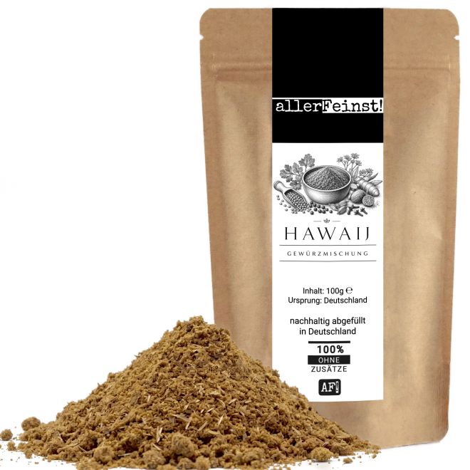 Hawaij Gewürzmischung | Orientalische Gewürzspezialität mit Cumin, Kardamom & Kurkuma | Für Suppen, Schmorgerichte und Marinade - 100g
