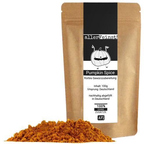 Premium Pumpkin Spice - Hochwertige Kürbis Gewürzzubereitung für Pumpkin Pie, Kürbissuppe, Ofenkürbis und vieles mehr - 100 g