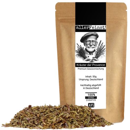 Kräuter der Provence - für französische Gerichte, Kräuter Gewürzmischung - 50g