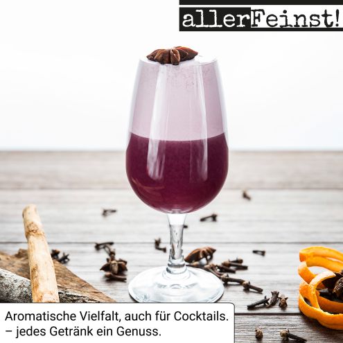 Mein Lieblings-Punsch | Premium Gewürzmischung mit Ceylon-Zimt, Orange & Sternanis für Glühwein, Punsch & Heißgetränke - 125g