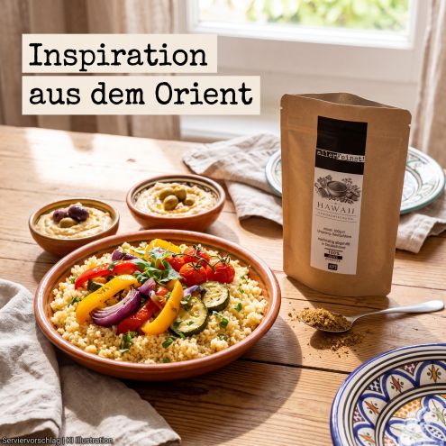 Hawaij Gewürzmischung | Orientalische Gewürzspezialität mit Cumin, Kardamom & Kurkuma | Für Suppen, Schmorgerichte und Marinade - 100g